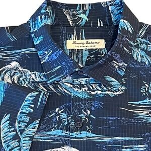 Tommy Bahama The Bahama Coast Performance Hawaiian Short Sleeve Shirt Mens XL